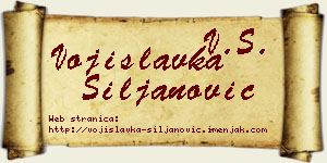 Vojislavka Siljanović vizit kartica